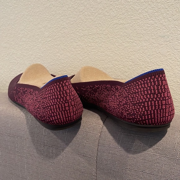 🆕 Rothy’s Fig Python Flats *Retired Color* NWOB - Picture 9 of 13